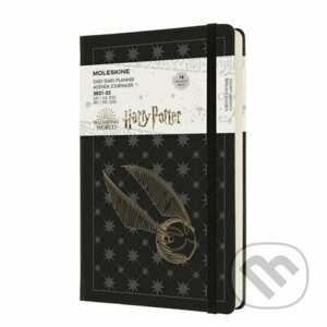 Moleskine Harry Potter denní diář 2021-2022 černý L - Moleskine