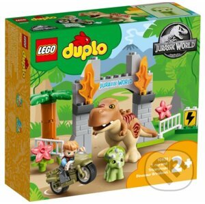 LEGO® DUPLO® Jurassic World™ 10939 T-rex a triceratops na úteku - LEGO