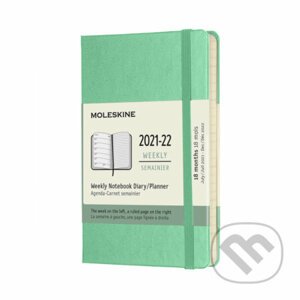 Moleskine – 18-mesačný zelený plánovací diár 2021/2022 - Moleskine