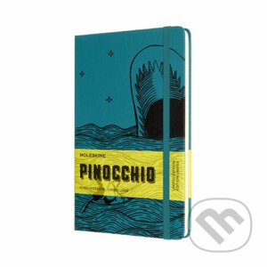 Moleskine - zápisník Pinocchio - The Dogfish (modrý) - Moleskine