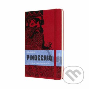 Moleskine - zápisník Pinocchio - Mangiafoco (červený) - Moleskine