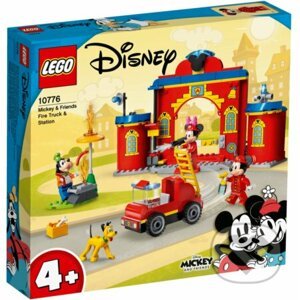 LEGO®Disney 10776 Hasičská stanica a auto Mickeyho a jeho priateľov - LEGO
