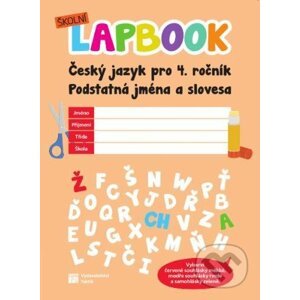 Školní lapbook: Český jazyk pro 4. ročník - Podstatná jména a slovesa - Taktik