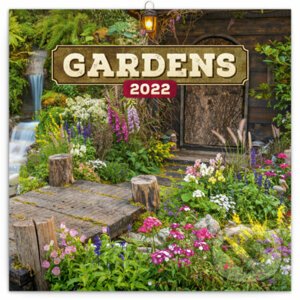 Poznámkový nástěnný kalendář Gardens 2022 - Presco Group